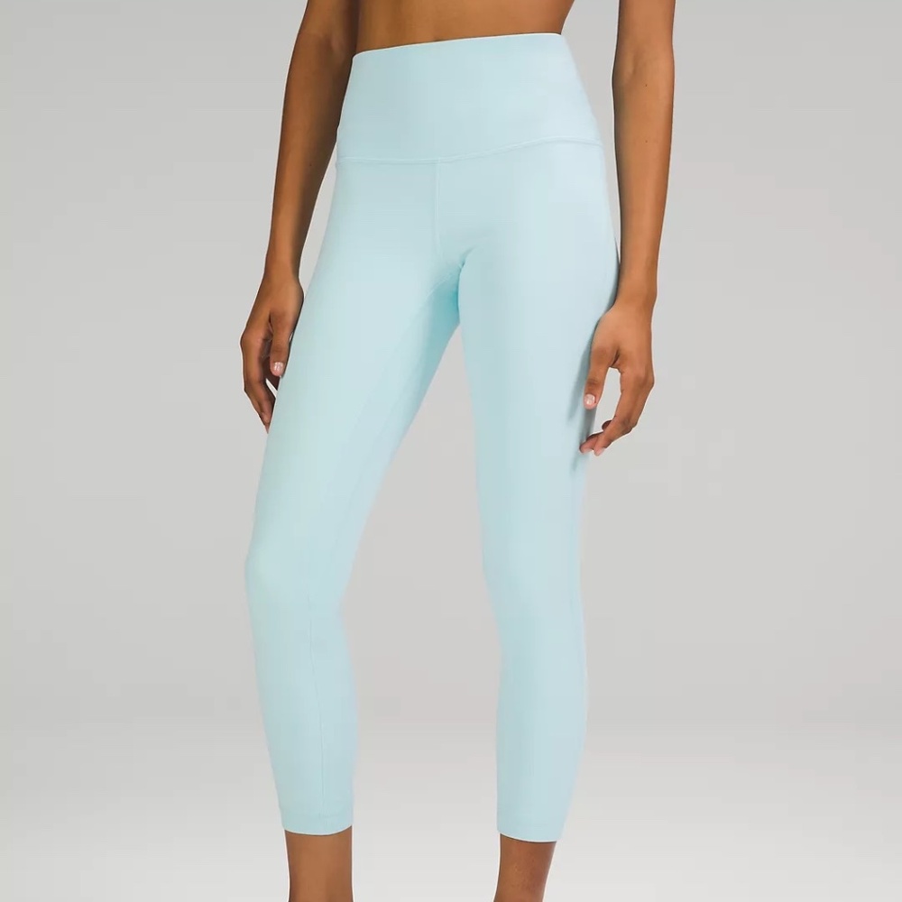 NWOT Lululemon Align High-Rise Pant (25") in Icing Blue- 4